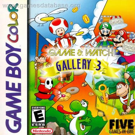 Cover Game & Watch Gallery 3 for Game Boy Color